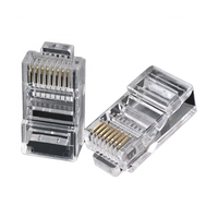 Connecteur RJ45 Cat5e cat6 cat6a connecteurs de câble réseau utp/FTP, prix d'usine