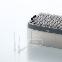 Pointe de pipette de transfert 10ul, boîte de pointe de pipette transparente étendue 10ul pour une utilisation en laboratoire stérile
