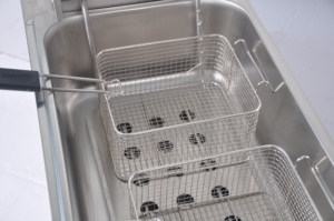 Friteuse électrique double de haute qualité en acier inoxydable 12L pour usage commercial et domestique - Product Image 4