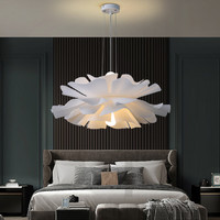 Lustres nordiques et lampes suspendues lustre pour la maison japonaise chambre fleur suspension