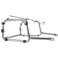 304 acier inoxydable argent support de boîte latérale moto porte-bagages support latéral pour HONDA CB500X