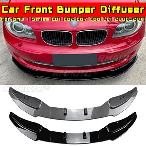 ชุดแต่งรอบคันสำหรับ BMW ซีรีส์ 1 รุ่น E81 E82 E87 E88 LCI ปี 2008-2011 ชุดแต่งกันชนหน้า สปลิตเตอร์ ลิป ดิฟฟิวเซอร์ ฝาครอบ อุปกรณ์ตกแต่งรถยนต์ - Product Image 1
