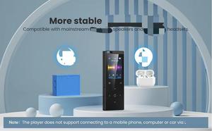 Appareil MP3 personnalisé en usine avec écran tactile de 1,8 pouce, 128 Go, radio FM et enregistreur pour étudiants - Product Image 4