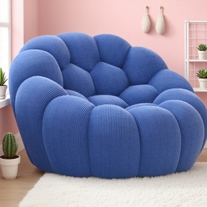 Canapé <span class=keywords><strong>d</strong></span>'appoint créatif pour salon, design transfrontalier, en mousse compressée, avec revêtement en tissu PU simple, non gonflable, à bulles de football - Product Image 3