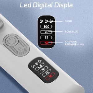 เครื่องโกนหนวดไฟฟ้าไร้สาย SiMAiSHEN สำหรับผู้ชาย ใบมีดเซรามิก แบตเตอรี่ 2200mAh ควบคุมผ่าน<span class=keywords><strong>แอ</strong></span><span class=keywords><strong>ป</strong></span>พลิเคชัน - Product Image 2
