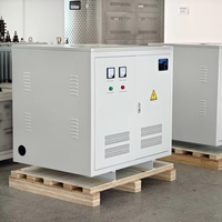 Transformateur d'isolement 5 kVA SG 10 kVA en cuivre, certifié CE ISO, type sec, abaisseur de tension 400 V 380 V vers 220 V pour alimentation électrique américaine