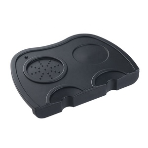 Custom Molded Food Grade <b>Silicone</b> Coffee Mat Coffee Machine Accessories Special Multi-Functional Storage Round Mat - Product Image 1