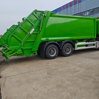 Camion Compacteur de Déchets Électrique d'Occasion Howo 6x4 de Bonne Qualité avec Système Hydraulique 20cbm 21cbm 22cbm Prix