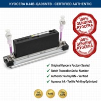 Originele Kyocera KJ4B QA06NTB Printkop 2656 Nozzles 30kHz Waterige Inkt Digitale Textielprinterkop OEM Voorraad Groothandel