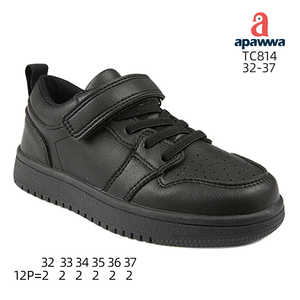 Apawwa TC814 Zapatos Casuales Negros Talla 32-37 - Product Image 3