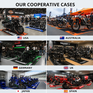 Alfombrillas personalizadas para motocicletas para carreras <span class=keywords><strong>de</strong></span> drag, alfombrillas <span class=keywords><strong>de</strong></span> goma personalizadas para gimnasios <span class=keywords><strong>de</strong></span> ciclismo, alfombrillas <span class=keywords><strong>de</strong></span> motocross para exhibición <span class=keywords><strong>de</strong></span> locomotoras - Product Image 4