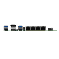 Carte mère micro ITX Intel Q670 pour pare-feu NAS, LGA1700, 4 ports LAN 2.5G, 8 ports SATA, 1 port PCIe 4x, 8 baies, DDR5, compatible 12e, 13e et 14e génération
