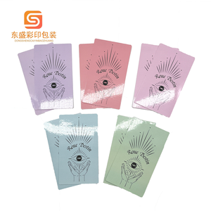 Commercio all'ingrosso di alta qualità impermeabile carta tarocchi giochi di stampa con cinque colori coperchio scatola adulti festa Logo personalizzabile Stock - Product Image 1