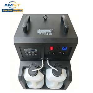 Nouvelle Arrivée Machine à Bulles et <span class=keywords><strong>Fumée</strong></span> 1500W 2 Trous RGBW avec Contrôleur DMX512 1.5L – Machine Romantique pour Bar, Mariage et Fêtes - Product Image 6