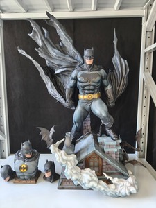 Statue de super-héros en fibre de verre grandeur nature OEM, étanche, sculpture de personnage de film pour parc d'attractions, centre commercial extérieur - Product Image 5