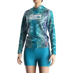 Camiseta de Pesca con Capucha para Mujer, Protección Solar UPF, Secado Rápido, Ecológica y Resistente a los Rayos UV - Product Image 5