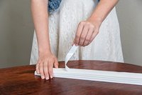 Cisailles en papier plissées blanches, filtre lumineux, Original, facile à levage, garniture, à la maison, sans fil, livraison gratuite