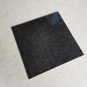 Vente en gros, 60x60 points verts, carreaux muraux brillants ressemblant à un tapis, poli, émaillé, noir, salon, carreaux en céramique et marbre pour sol