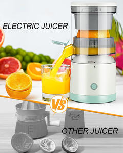 เครื่องคั้นน้ำส้มไฟฟ้าแบบพกพา คั้นน้ำผลไม้ช้าๆ ขายตรงจากโรงงาน - Product Image 3