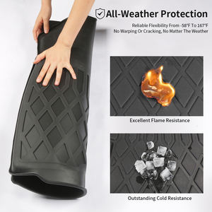 Tapis de sol de voiture complets, imperméables, faciles à nettoyer, toutes saisons, en TPE, pour <span class=keywords><strong>Dodge</strong></span> Grand <span class=keywords><strong>Caravan</strong></span> Shuttle Equinox - Product Image 6