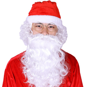 Per uomo adulto <span class=keywords><strong>donna</strong></span> oro velluto Babbo Natale Set Costume abito per le vacanze per le prestazioni della fabbrica all'ingrosso decorazioni natalizie - Product Image 2