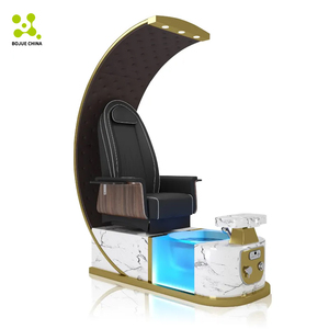 Sillón <span class=keywords><strong>de</strong></span> Pedicura <span class=keywords><strong>de</strong></span> Lujo para Salón <span class=keywords><strong>de</strong></span> Uñas, con Masaje Eléctrico y Bomba <span class=keywords><strong>de</strong></span> Drenaje, Modelo 'The King's Throne' - Product Image 1