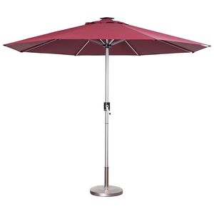 Parasol LED Solaire Étanche au Design Moderne, Vente Directe Usine, Coloré pour Jardin, Restaurant, Plage, Parc - Recharge USB - Product Image 6