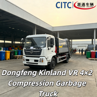 Camion Compacteur à Ordures Dongfeng Kinland VR 4x2 à Forte Compression pour l'Assainissement Municipal en Afrique - Meilleures Ventes