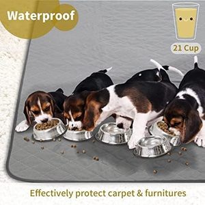 72 "x 72" Absorption lourde Antidérapant Housebreak Supply Dog Pet Training Playpen Kennel Mat Crate Pads - Product Image 4