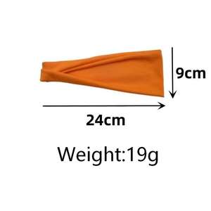 ที่คาดผมโยคะแบบกำหนดเอง ผ้าโพลีเอสเตอร์ ยืดหยุ่น สำหรับผู้ชายและผู้หญิง อุปกรณ์ออกกำลังกายที่ทันสมัย - Product Image 6