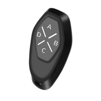 YET2212 Código de aprendizaje Control remoto Código rodante Control remoto Clon cara a cara Control remoto para puerta de garaje