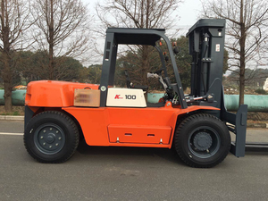 Chariot élévateur électrique de <span class=keywords><strong>9</strong></span> tonnes CPD90 avec déplaceur latéral à 3 mâts - Product Image 6