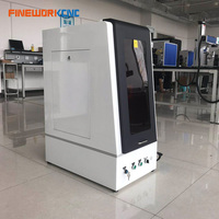 Mesin Penanda Laser Serat Kabinet Kecil untuk Mengukir Perhiasan, Cincin, Jam Tangan, Casing Ponsel, Printer Laser