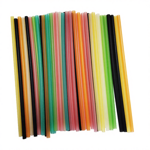 Paille en papier biodégradable, pailles à boire comestibles, qualité alimentaire, pour les fêtes, jetables, thé à bulles, tapioca, emballées individuellement - Product Image 4