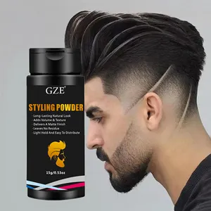 GZE Poudre coiffante pour garçon Matte Dust Hair- Natural Look Mens Powder-Facile à appliquer sans huile ni résidu gras