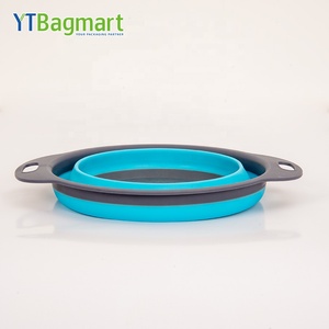 Juego <span class=keywords><strong>de</strong></span> coladores <span class=keywords><strong>de</strong></span> cocina, juego <span class=keywords><strong>de</strong></span> coladores plegables, coladores <span class=keywords><strong>de</strong></span> cesta <span class=keywords><strong>de</strong></span> alimentos plegables, <span class=keywords><strong>escurridor</strong></span> <span class=keywords><strong>de</strong></span> cocina para escurrir Pasta Vege - Product Image 5