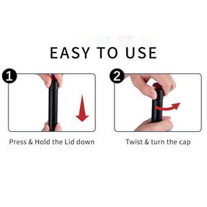 Tubos <span class=keywords><strong>de</strong></span> Vidrio Negro Resistentes a los Rayos UV con Logotipo Personalizado para Cigarrillos, Envases <span class=keywords><strong>de</strong></span> 120 mm a Prueba <span class=keywords><strong>de</strong></span> Niños, Tubos Rectos para Conos <span class=keywords><strong>de</strong></span> Hierbas con Tapa <span class=keywords><strong>de</strong></span> Rosca - Product Image 5