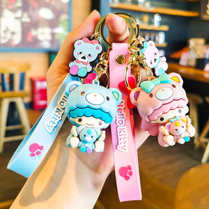 Porte-clés promotionnels et publicitaires pour Hug Kuromi, Cinnamoroll, My Melody – Cadeaux d'entreprise et de bien-être – Vente en gros - Product Image 2