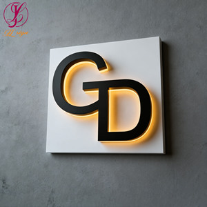 Lettres rétroéclairées LED <span class=keywords><strong>vintage</strong></span> pour mariage, message personnalisé, signalétique en acrylique 3D, panneau lumineux sur pied pour mariages - Product Image 1