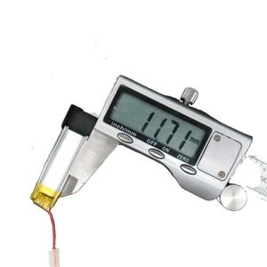 Low price <span class=keywords><strong>3</strong></span>,7 V lipo 501235 150mAh 170mAh lithium-ion polymer battery with wires for bluetooth headset - Product Image 4