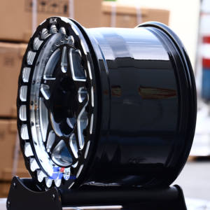 JXRD <span class=keywords><strong>4x4</strong></span> Bead Lock 17 * <span class=keywords><strong>10</strong></span> PCD 4 * 100 5 * 114 6 * 114.3 Jantes forgées pour Dodge Charger Challenger <span class=keywords><strong>SRT</strong></span> Hellcat Jailbreak Red Eye - Product Image 3