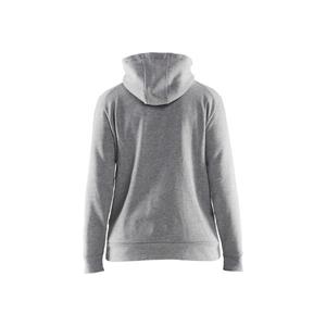 BLAKLADER - 356011579000XS Sweat à capuche pour femme 3D Grey melange - EAN 7330509771051 WORK HOODIES - Product Image 2