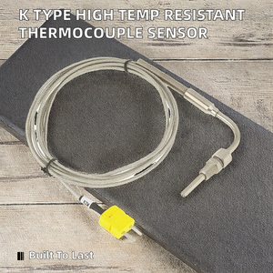 مستشعر حرارة من النوع <span class=keywords><strong>K</strong></span> مقاوم لدرجات الحرارة العالية، جهاز تحكم في درجة الحرارة، مسبار من الفولاذ المقاوم للصدأ 150 مم بدقة 0.1 درجة مئوية - Product Image 2