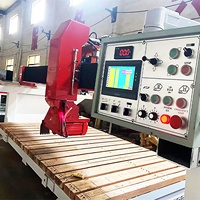 Machine de découpe CNC à pont ZEUS 3 axes 15 kW pour granit, moteur personnalisable, longueur de coupe maximale 1500 mm, 220V/380V, garantie 1 an