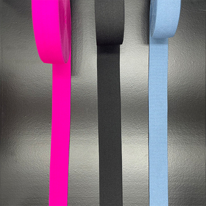 Tuton ban nhạc đàn hồi bàn tay mềm mại cảm thấy 25mm Jacquard Webbing eo dây thắt lưng ren Silicone đan dệt băng đàn hồi may ban nhạc - Product Image 5