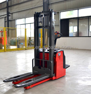 Alta calidad apilador eléctrico 2ton para 3 niveles estantería estante - Product Image 5