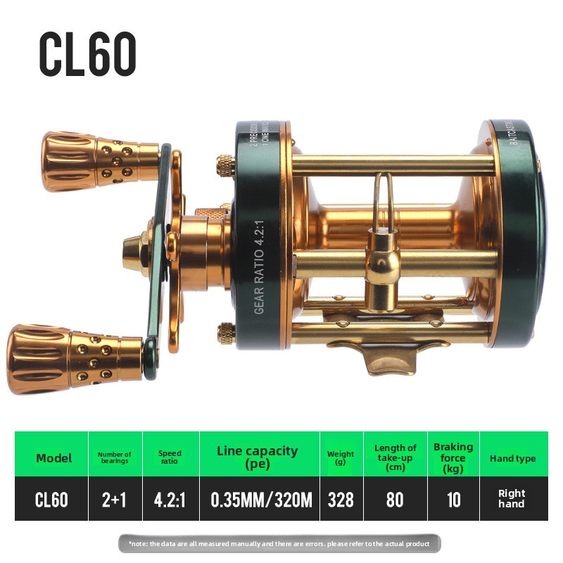 Culbuteur double droit CL60 vert rétro