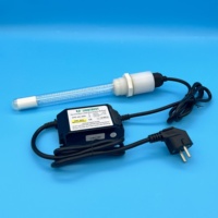 320W Aquarium Fischbecken IP68 UVC-Lampe Tauchbare UV-Licht-Sterilisator mit Quarzröhre zur Wasseraufbereitung für Zuhause, Büro, Hotel