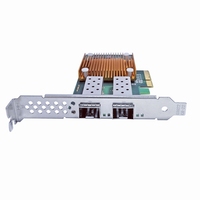 Tarjeta de red de fibra SFP de doble puerto 1GbE con adaptador de servidor PCIE X4 de chip GRT G350AM2
