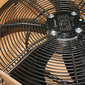 Ventilador de Flujo Axial para Compresor de Aire Jiubei, Ventilador de Enfriamiento Interno de Alta Eficiencia con Válvula Termostática, Construcción Metálica - Product Image 3